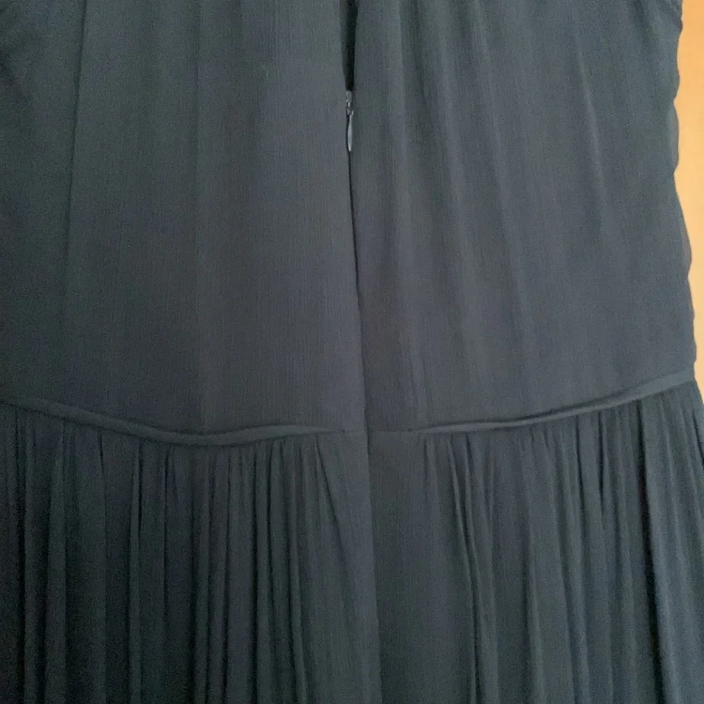 J.Crew Silk Navy Bridesmaids Halter‎ Style Dress